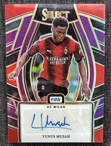 Yunus Musah 2023 Panini Select Silver Prizm /10