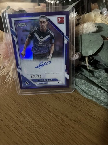 Yussuf Poulsen 2025 Topps Chrome /75