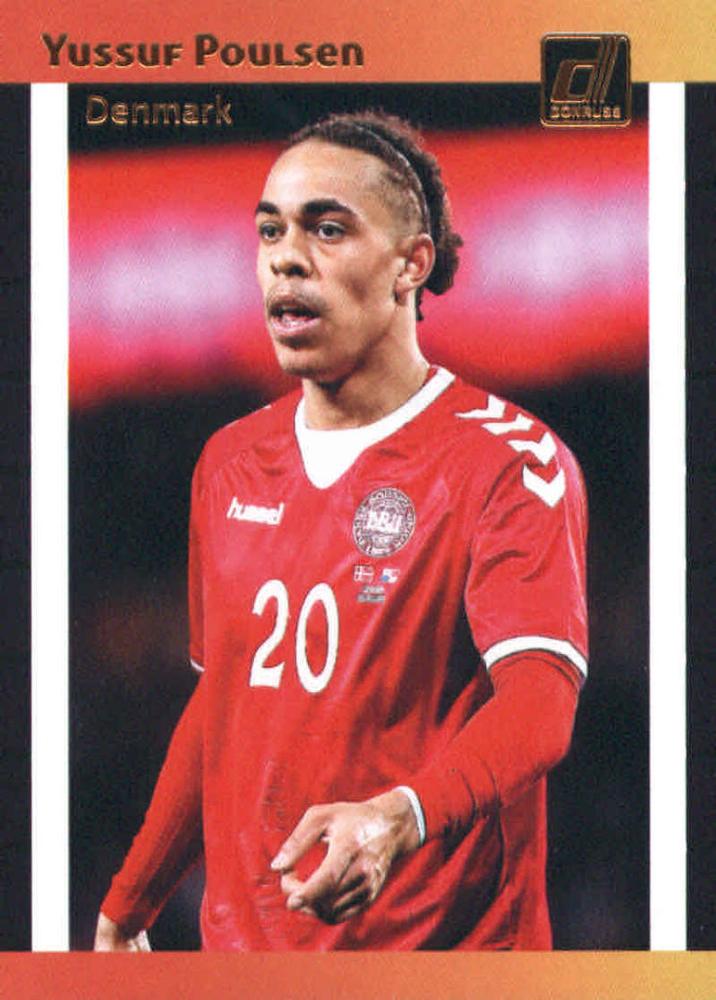 Yussuf Poulsen 2018 Panini Donruss Soccer 13