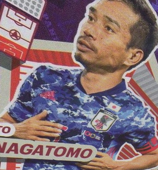 Yuto Nagatomo 2022 Panini Adrenalyn XL FIFA World Cup
