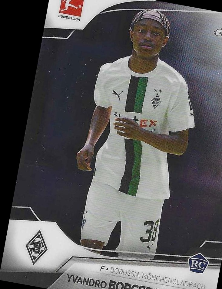 Yvandro Borges Sanches 2022 Topps Chrome Bundesliga 75