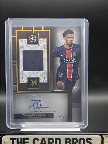 Zaire Emery 2024 Topps Museum Gold /50