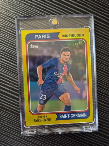 Zaire Emery 2023 Topps PSG Team Set 34/50