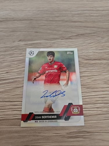 Zidan Sertdemir 2022 Topps Chrome