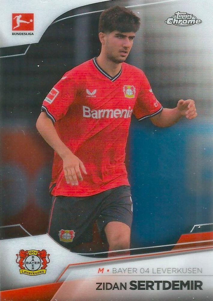 Zidan Sertdemir 2022 Topps Chrome Bundesliga 64