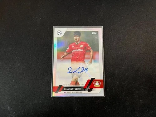 Zidan Sertdemir 2023 Topps UEFA Club Soccer Silver