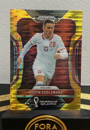 Zielinski 2022 Panini Prizm World Cup Gold Prizm /10