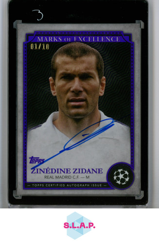 Zinédine Zidane 2024 Topps Marks of Excellence /10