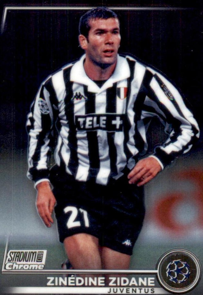 Zinédine Zidane 2022 Topps Stadium Club Chrome UEFA 5