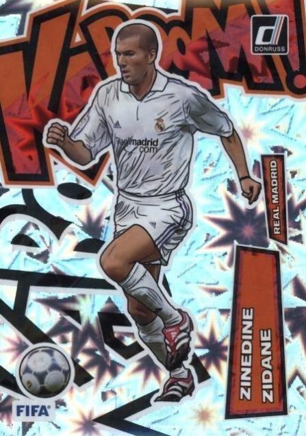 Zinedine Zidane 2022 Panini Donruss Soccer 11