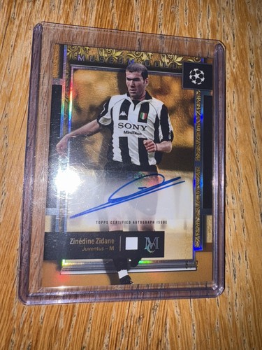 Zinedine Zidane 2024 Topps Museum /7