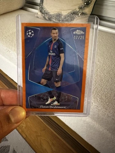 Zlatan Ibrahimović 2025 Topps Chrome Logofractor /25