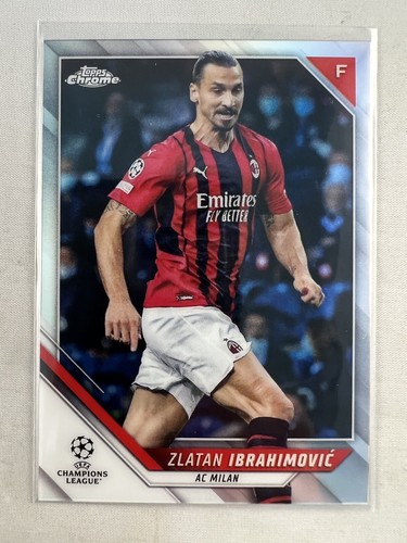 Zlatan Ibrahimović 2021 Topps Chrome Silver Refractor