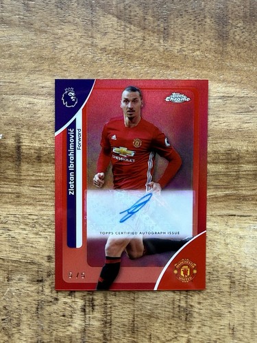 Zlatan Ibrahimović 2026 Topps Chrome True Red /5