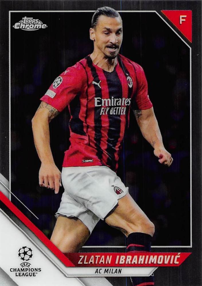 Zlatan Ibrahimović 2021 Topps Chrome UCC 116