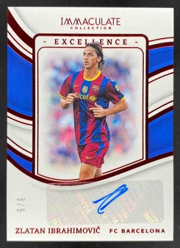 Zlatan Ibrahimović 2023 Panini Immaculate Collection Ruby /5