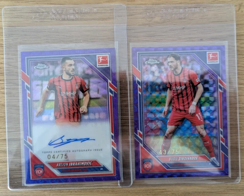 Zlatan Ibrahimovic 2025 Topps Bundesliga Chrome /75