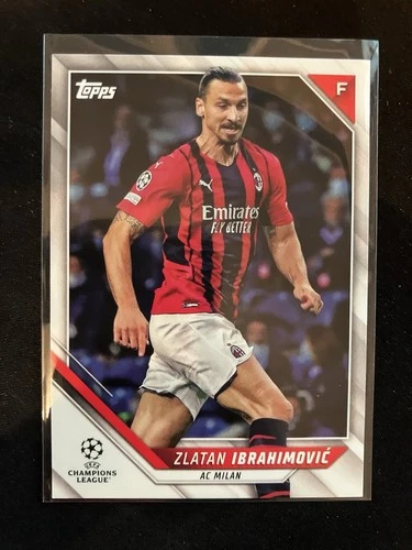 Zlatan Ibrahimovic 2021 Topps Champions League