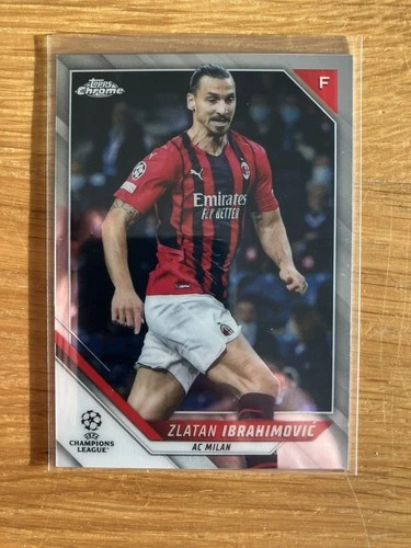 Zlatan Ibrahimovic 2021 Topps Champions League Chrome