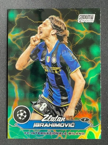 Zlatan Ibrahimovic 2023 Topps Chrome /125