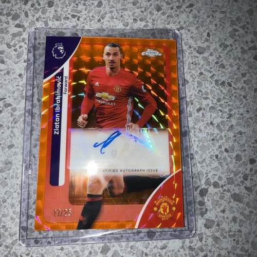 Zlatan Ibrahimovic 2026 Topps Chrome Geometric Orange /25