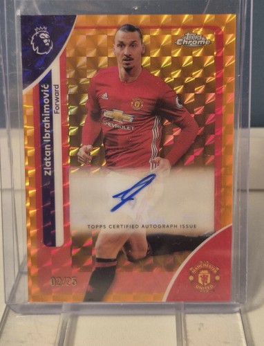 Zlatan Ibrahimovic 2026 Topps Chrome Geometric Orange /25