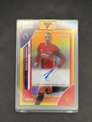 Zlatan Ibrahimovic 2025 Topps Chrome Gold /50