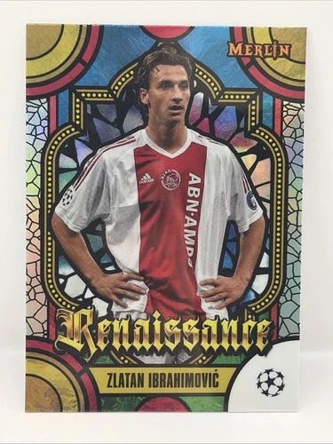 Zlatan Ibrahimovic 2023 Topps Chrome Merlin UEFA