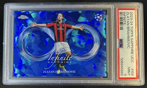 Zlatan Ibrahimovic 2023 Topps Chrome Sapphire