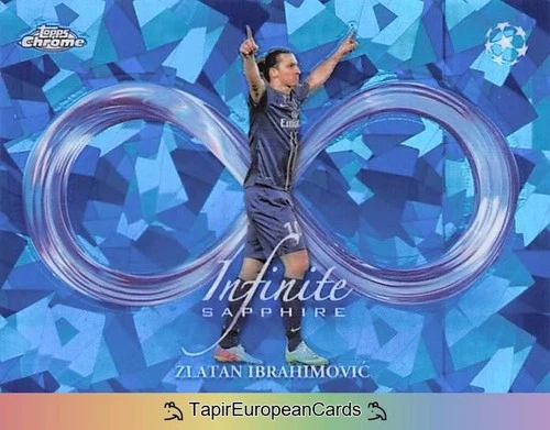 Zlatan Ibrahimovic 2024 Topps Chrome Sapphire