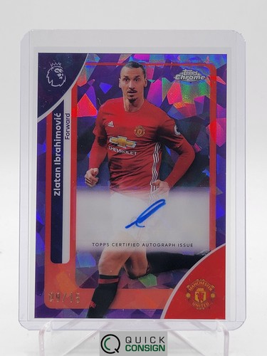 Zlatan Ibrahimovic 2026 Topps Chrome Sapphire /15