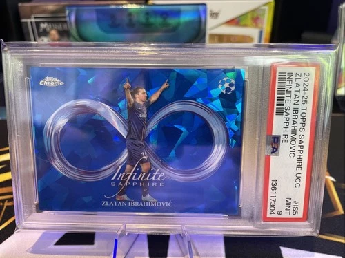 Zlatan Ibrahimovic 2024 Topps Chrome Sapphire