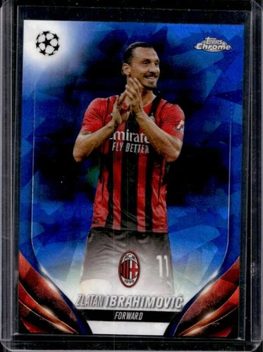 Zlatan Ibrahimovic 2023 Topps Chrome Sapphire