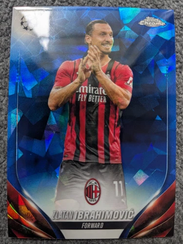 Zlatan Ibrahimovic 2023 Topps Chrome Sapphire