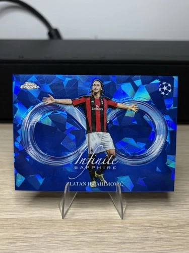 Zlatan Ibrahimovic 2024 Topps Chrome Sapphire Infinite