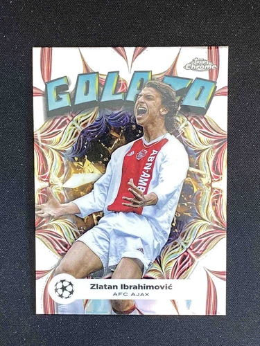 Zlatan Ibrahimovic 2023 Topps Chrome Silver