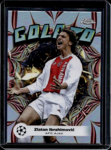 Zlatan Ibrahimovic 2023 Topps Chrome UEFA