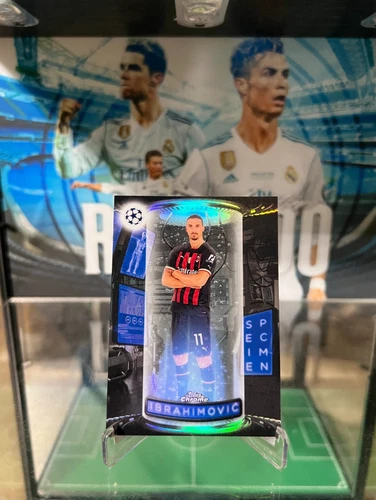 Zlatan Ibrahimovic 2023 Topps Chrome UEFA Champions League Holo /1