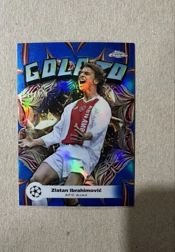 Zlatan Ibrahimovic 2023 Topps Chrome UEFA Club Competitions /150