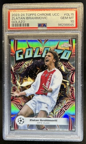 Zlatan Ibrahimovic 2023 Topps Chrome UEFA GL-15