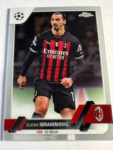Zlatan Ibrahimovic 2022 Topps Chrome UEFA UCL