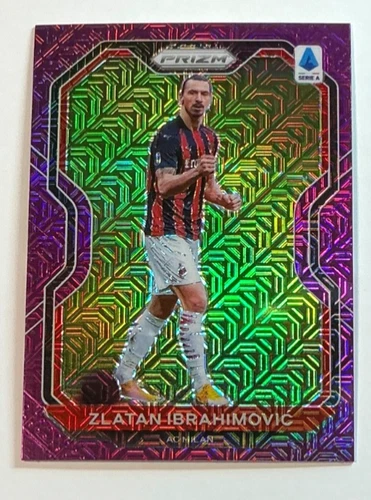 Zlatan Ibrahimovic 2020 Panini Chronicles Purple Mojo