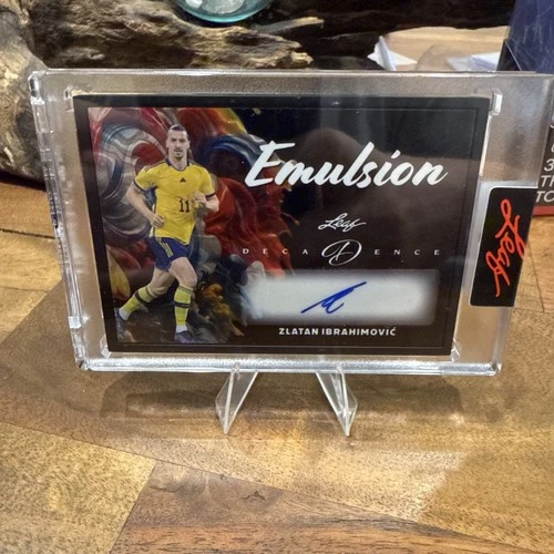 Zlatan Ibrahimovic 2024 Leaf Decadence Black 1/1
