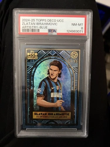 Zlatan Ibrahimovic 2024 Topps Deco Blue /49