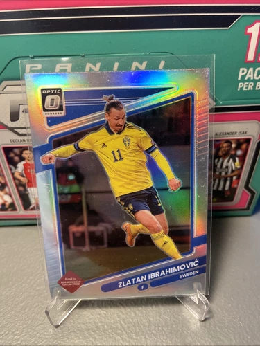 Zlatan Ibrahimovic 2021 Panini Donruss FIFA Optic Silver Holo Prizm