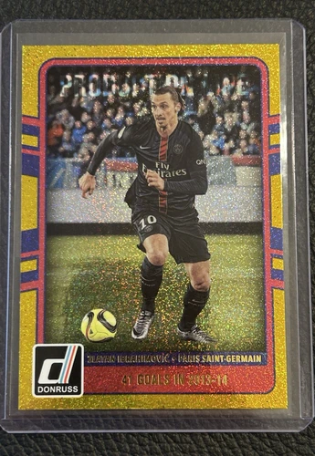 Zlatan Ibrahimovic 2016 Panini Donruss Gold