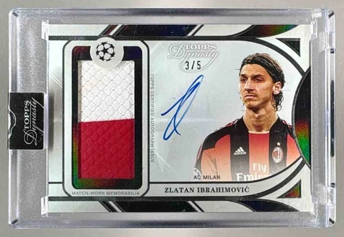 Zlatan Ibrahimovic 2024 Topps Dynasty UEFA Nero /5