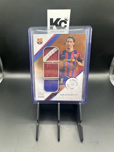 Zlatan Ibrahimovic 2024 Topps FC Barcelona 2024/25 125th Anniversary /25