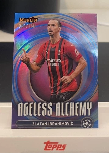 Zlatan Ibrahimovic 2024 Topps Finest /150