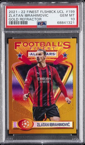 Zlatan Ibrahimovic 2021 Topps Finest 27/50